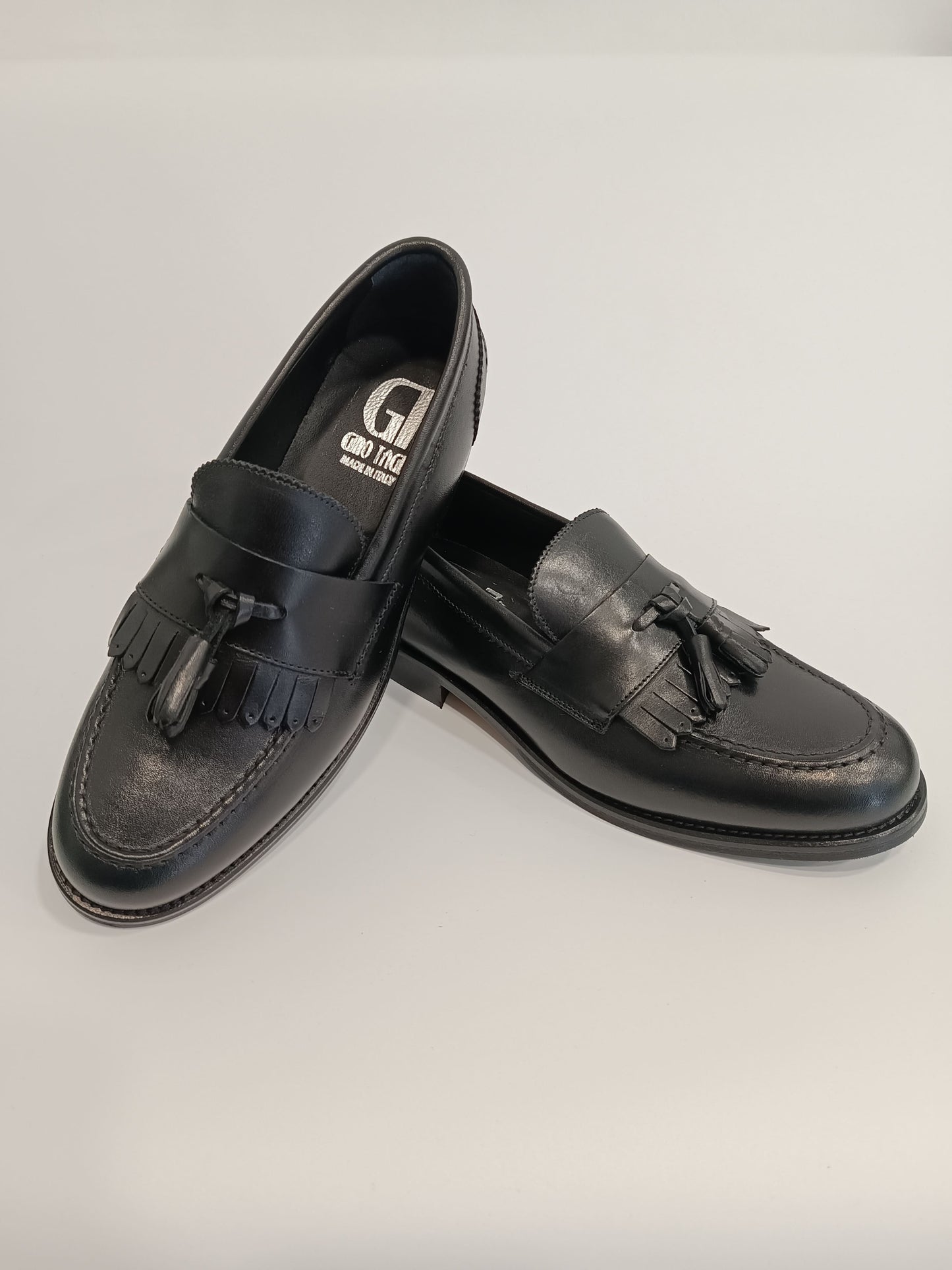 MOCASSINO NERO DA UOMO GINO TAGLI 9Z