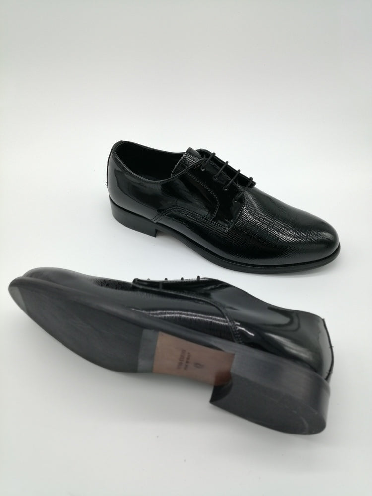 SCARPE NERE CLASSICHE DA UOMO FERRINO MILANO 32E